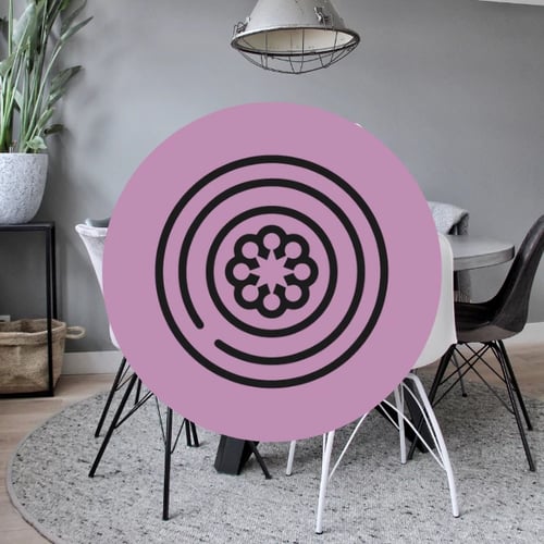 Rond vloerkleed