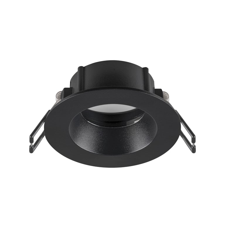 NEW TRIA® 68, plafondinbouwring, D: 8.2 H: 3.4 cm, IP 65, schwarzzwart