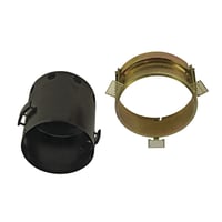 AIXLIGHT PRO 1 FRAMELESS ROUND zwart