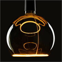 Segula Floating design Globe 200mm Smokey Dimbaar E27