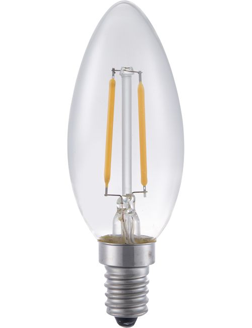 LED E14 Fila Candle C35x100 230V 150Lm 2W 925 AC Clear Dim