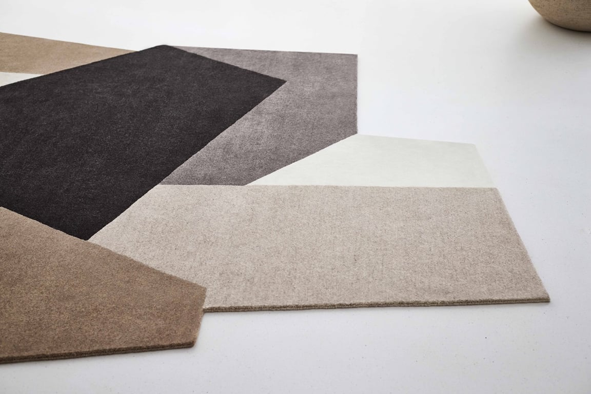 Design vloerkleed Gan Rugs Loko Natural