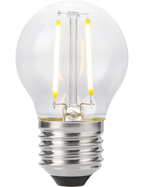 LED E27 Fila Ball G45x75 230V 150Lm 2W 925 AC Clear Dim
