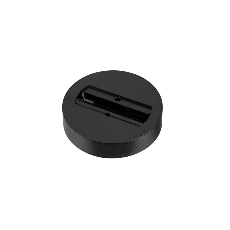 Plafondrozet voor 1-fase adapter, zwart