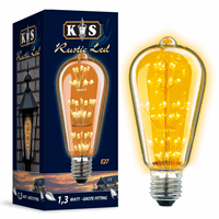 Lichtbron Rustic Led 1,3W - Helder - RUSTIC LED 1,3 W