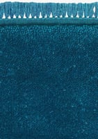 Kvadrat vloerkleed Harvest Coloured Fringes Blauw c1111