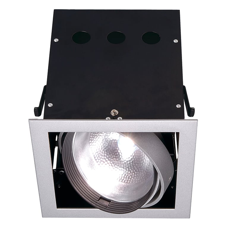 AIXLIGHT PRO 1 FRAME inbouwframe z.grijs/zwart