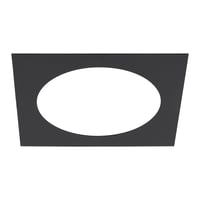 NUMINOS XL inbouwframe recht 240/180mm zwart