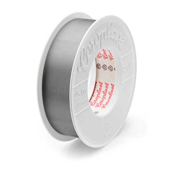 Bandage, 15mm. breed, rol à 10 meter, zilver