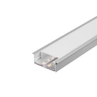 GLENOS Prof. inbouwprofiel 8832, cover, alu 2m