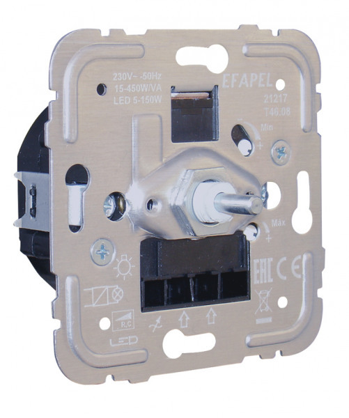 Efapel inb. dimmer 5w-150w 450w/led/va