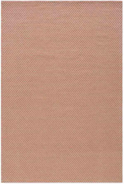Wollen vloerkleed met jute Gan Raw Roze