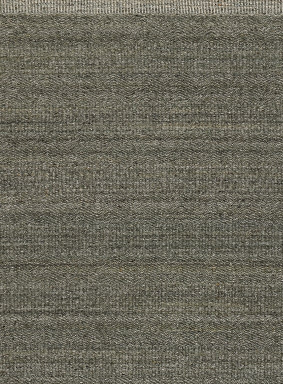 Wollen vloerkleed vlak Vicky Groen Tweedekans - 140 x 200cm