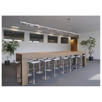 AIXLIGHT BASISFRAME 1 zilvergrijs 160cm