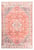 Retro Vloerkleed Isra Rood 46 - 155x230cm