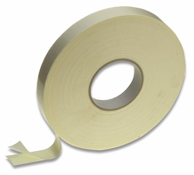 Dubbelzijdig klevend Foamband, Wit, 15mm x 33m