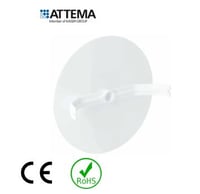 Attema Afdekplaat rond Ø 95 mm, wit (RAL 9010)