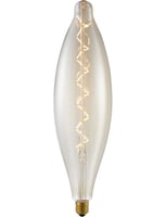 LED E27 Fila XXL Spiral CT120x440 230V 470Lm 6W 925 AC Gold