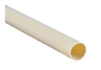 PVC buis 12MM 4M CREME prijs per meter