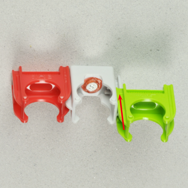 Schnabl SC19 schietb. Euro-Clip rood