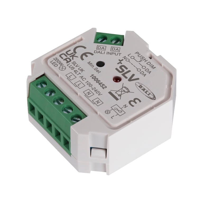 Fase-afsnijding-dimmer met DALI-besturing