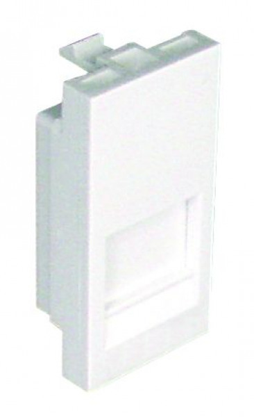 Efapel Voorplaat Voor 1x RJ Connector 1 Module Wit