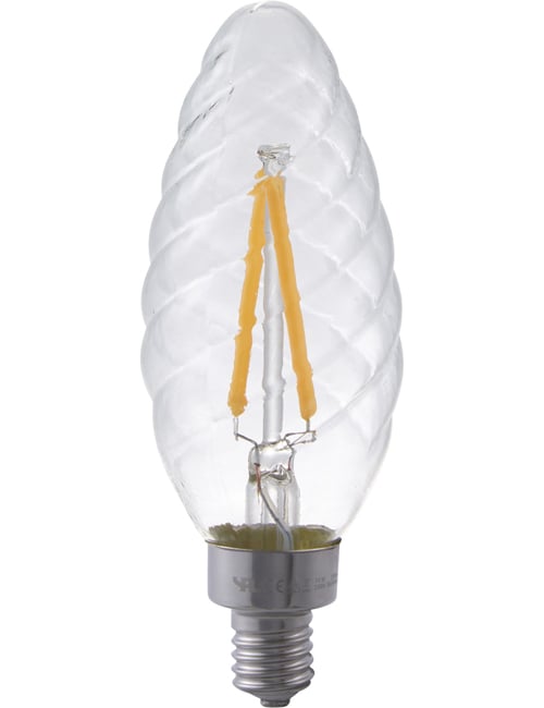 Masterlight - LED E14 Fila Twisted Candle C35x100 230V 110Lm 1.5W 922 AC C SLF023811509