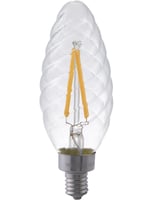 Masterlight - LED E14 Fila Twisted Candle C35x100 230V 110Lm 1.5W 922 AC C SLF023811509