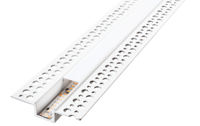 StripLine 1,8m profiel inbouw wit Stukadoorsprofiel