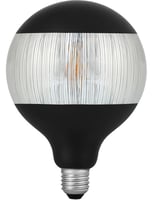 LED E27 Fila Laser Stripe G125x180 230V 120Lm 4W 925 AC Blac