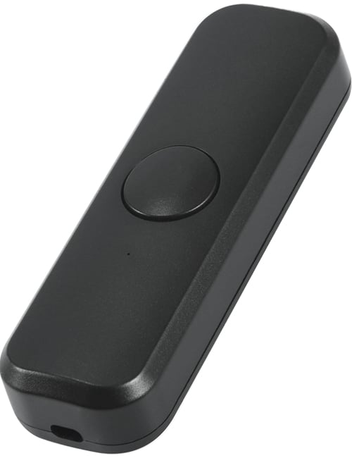 Cord Dimmer Trailing Edge LED 0-75W Black Push