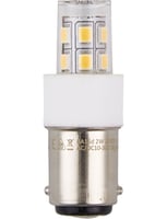 LED Ba15d Tube T17x47 10-30V 200Lm 2W 830 AC/DC Clear Non-Di