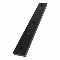 Calex metal ceiling bar 70x10cm 3 hole, matt black