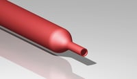 Krimpkous 2:1 Groen/Geel, 51mm - 100mm, 5m