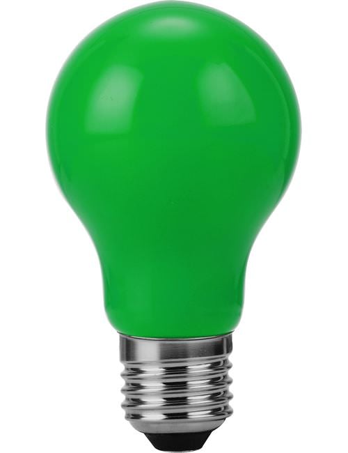 LED E27 Fila GLS A60x105 230V 1W AC Green Non-Dim