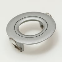Downlight ring, rond 88(76)mm, zilver