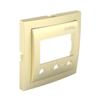 Efapel Centraalplaat Tbv Mulitifunctionele Thermostaat Goud