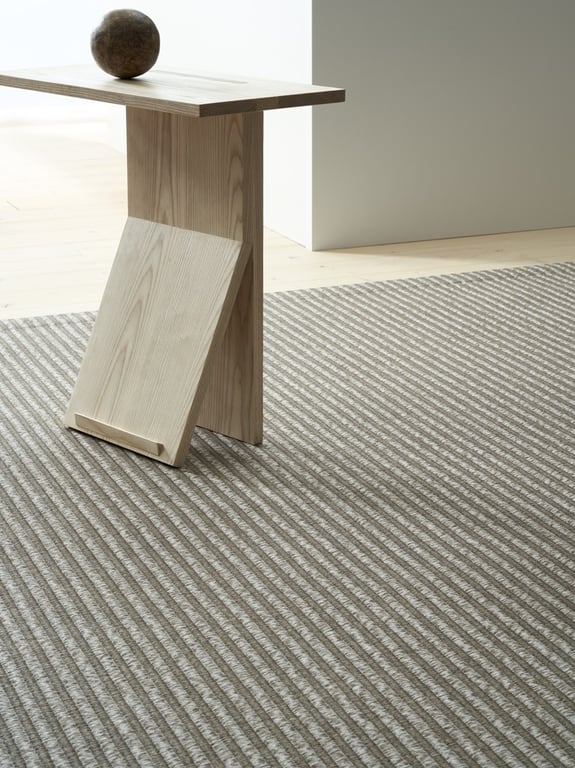 Vloerkleed Woodnotes Field Stone Black 131159