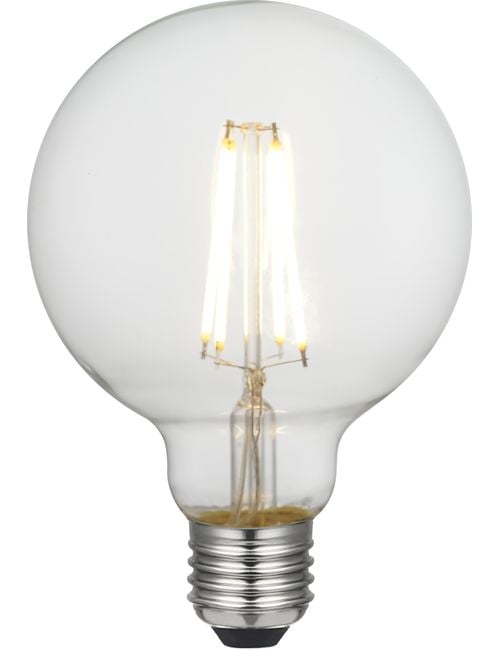 LED E27 Fila Globe G95x135 230V 630Lm 8W 925 AC Clear Dim