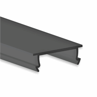 C48 Afdekkap zwart/mat 200 cm voor profiel SL8/NL8/SL15/NL15/SP