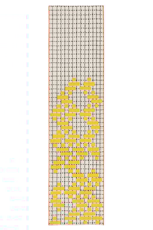 Vloerkleed Gan Rugs Banda Individual C Yellow