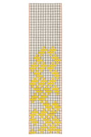 Vloerkleed Gan Rugs Banda Individual C Yellow