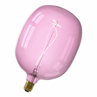 Calex AVESTA LED Color range soft filament 220-240V 4W E27, Quartz Pink 2000K dimmable, energy label A