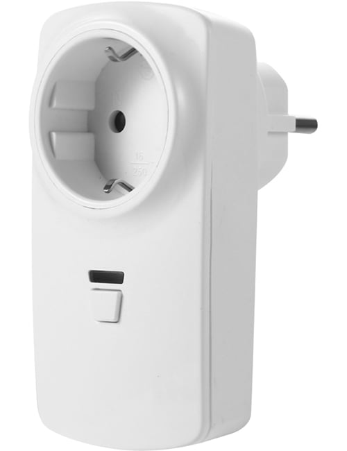 Plug In Dimmer Trailing Edge LED 0-75W White