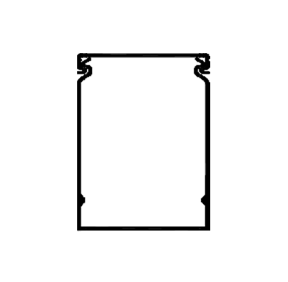 Efapel bedradingskoker grijs b60mm-h80mm-l2