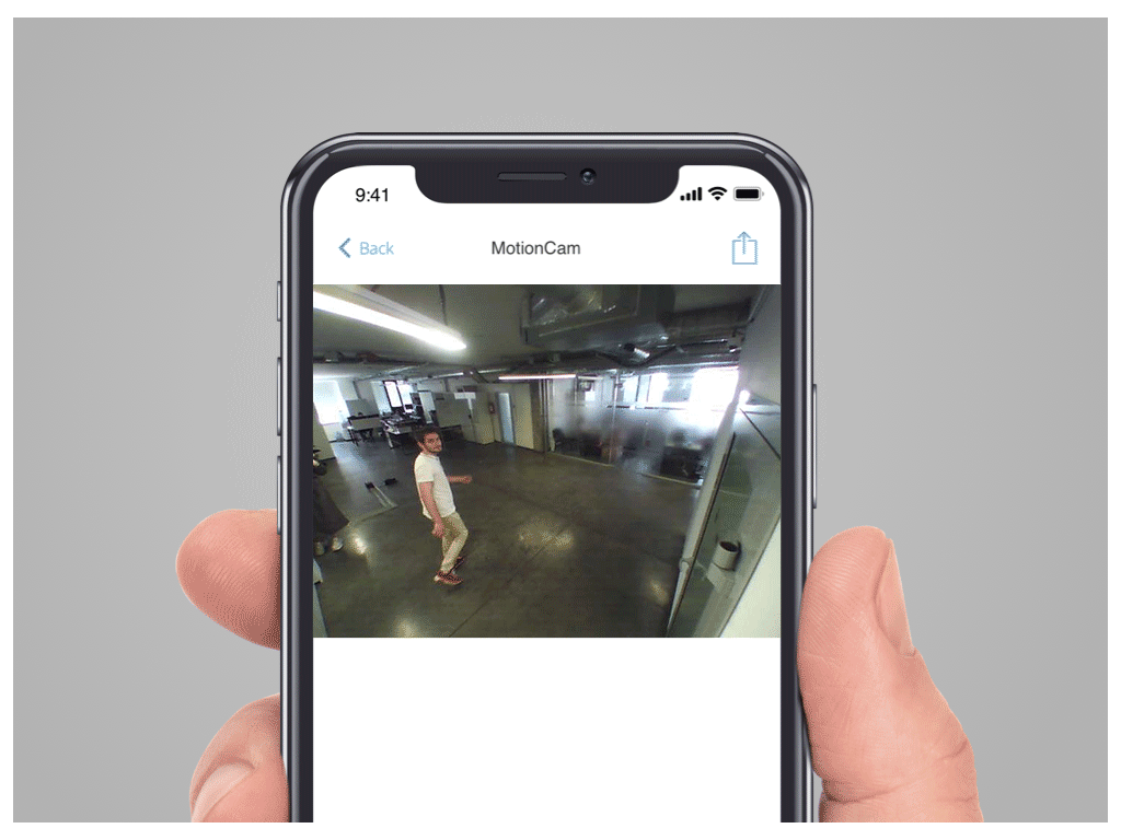 AJAX - MotionCam - Zwart