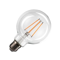 G95 E27 led transparant 7,5W 2700K CRI90 320°