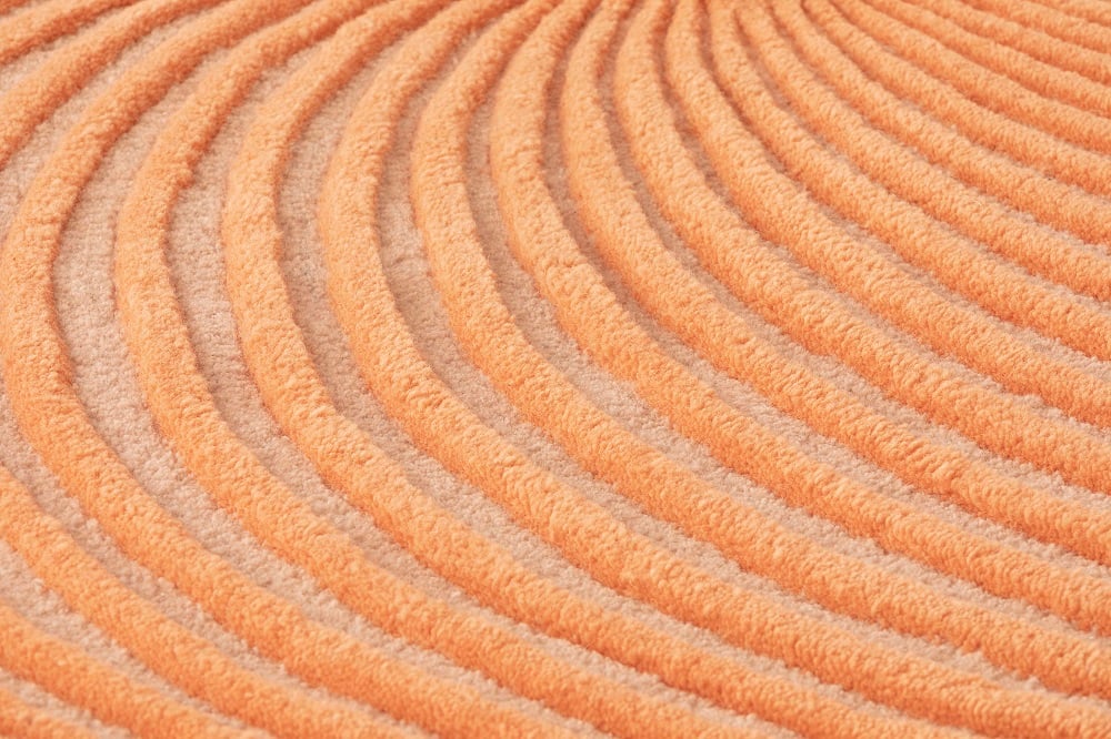 Design vloerkleed Gan Rugs Giro Peach