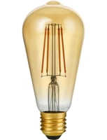 LED E27 Fila Rustika ST64x140 230V 640Lm 8W 922 AC Gold Dim