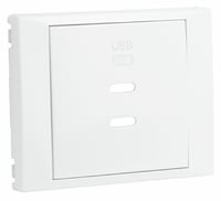 Efapel USB Dubbele Lader Afdekking Type C Vermogenslevering Wit